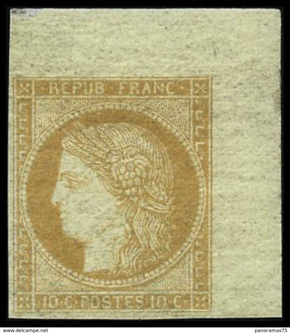 ** N°36c 10c Bistre-jaune (granet) - TB - 1870 Asedio De Paris