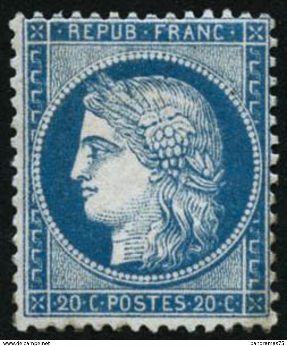 ** N°37 20c Bleu - TB - 1870 Asedio De Paris