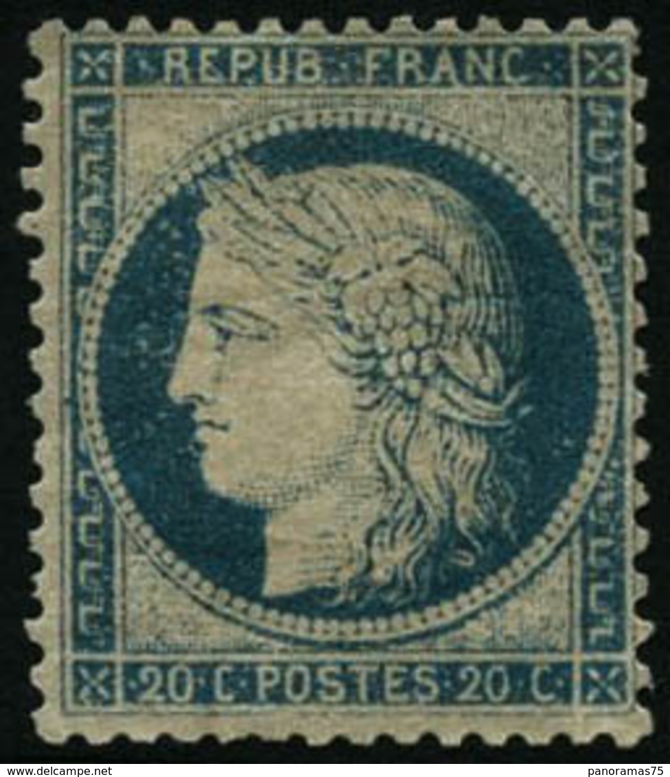 * N°37 20c Bleu - TB - 1870 Asedio De Paris
