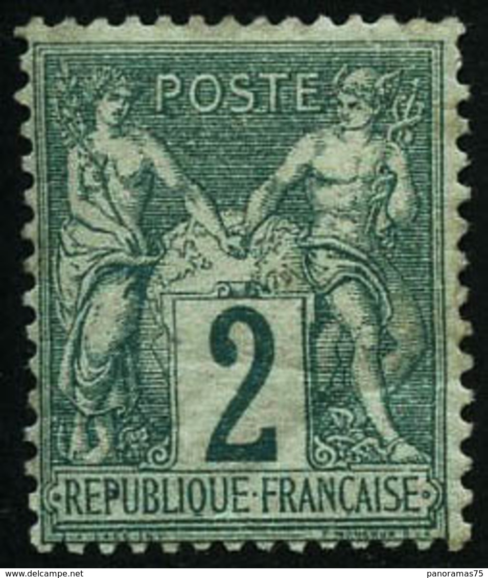 ** N°62 2c Vert - TB - 1876-1878 Sage (Typ I)