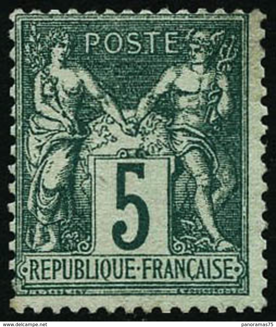 * N°64 5c Vert - TB - 1876-1878 Sage (Typ I)