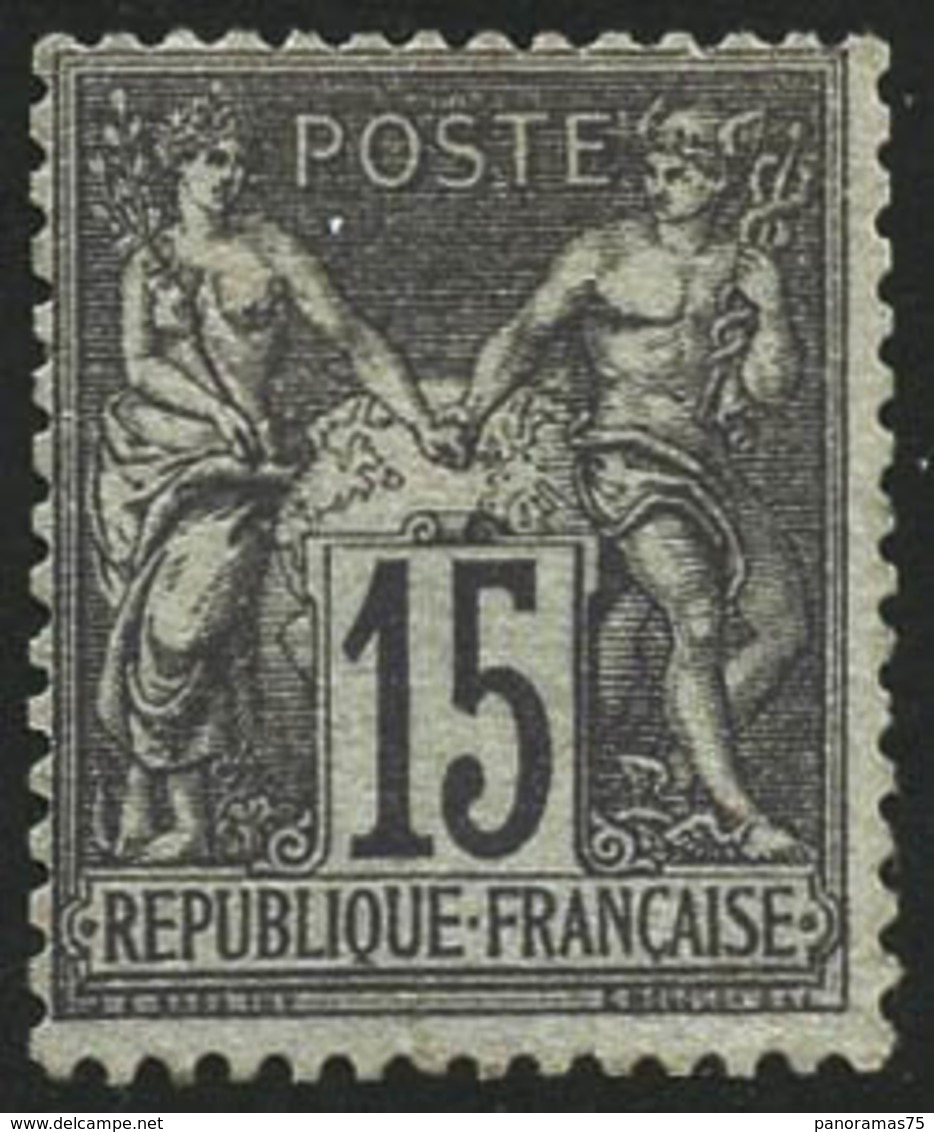 * N°66 15c Gris - TB - 1876-1878 Sage (Typ I)