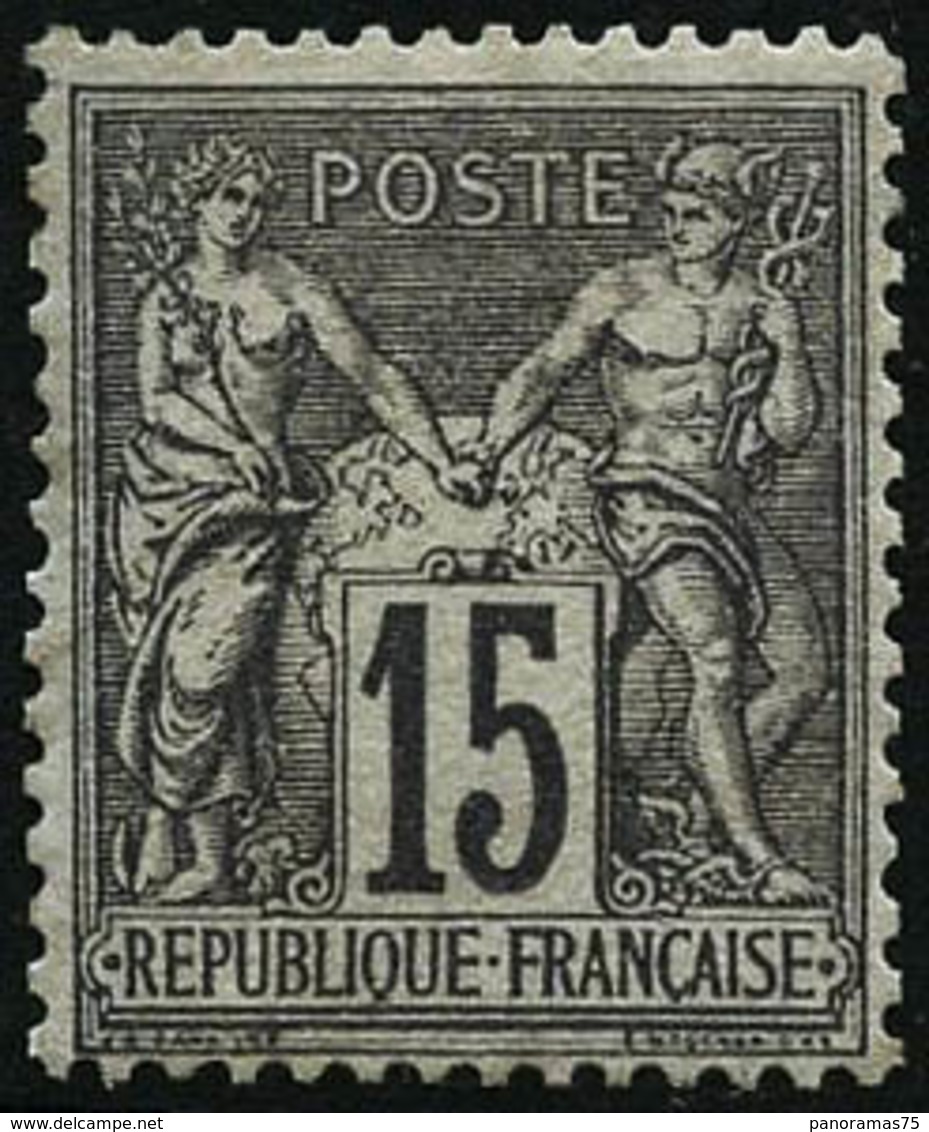 ** N°77 15c Gris - TB - 1876-1898 Sage (Type II)