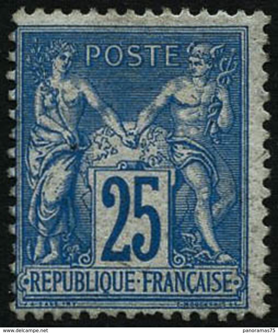 ** N°78 25c Outremer, Signé Brun - TB - 1876-1898 Sage (Type II)