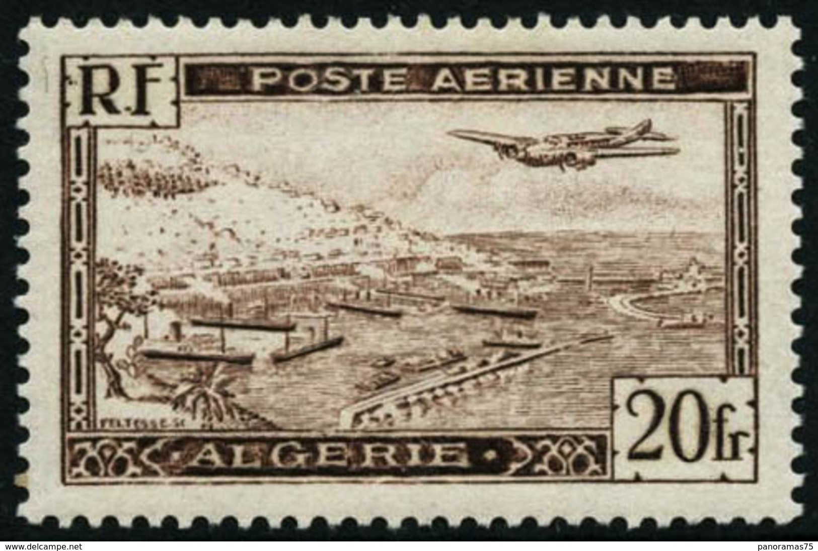 ** N°4A 20F Brun Type II - TB - Other & Unclassified