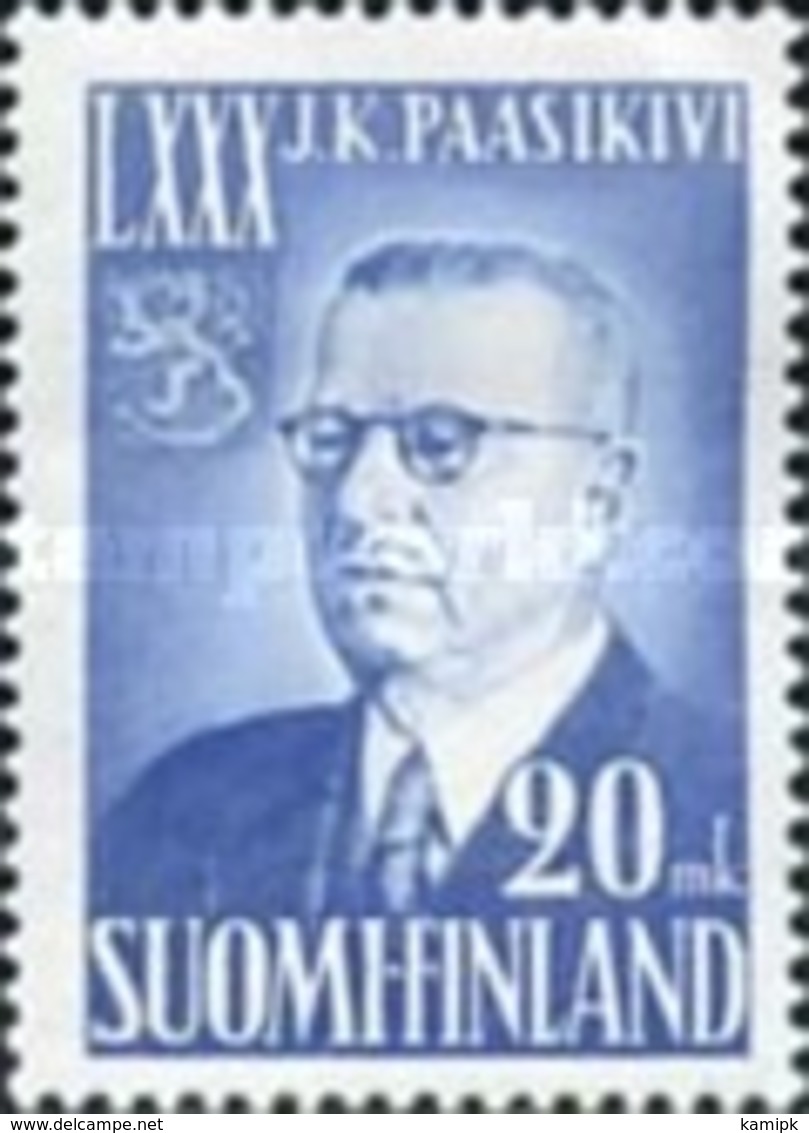 Finland - The 80th Anniversary Of The Birth Of Pre...   -1950 - Used Stamps