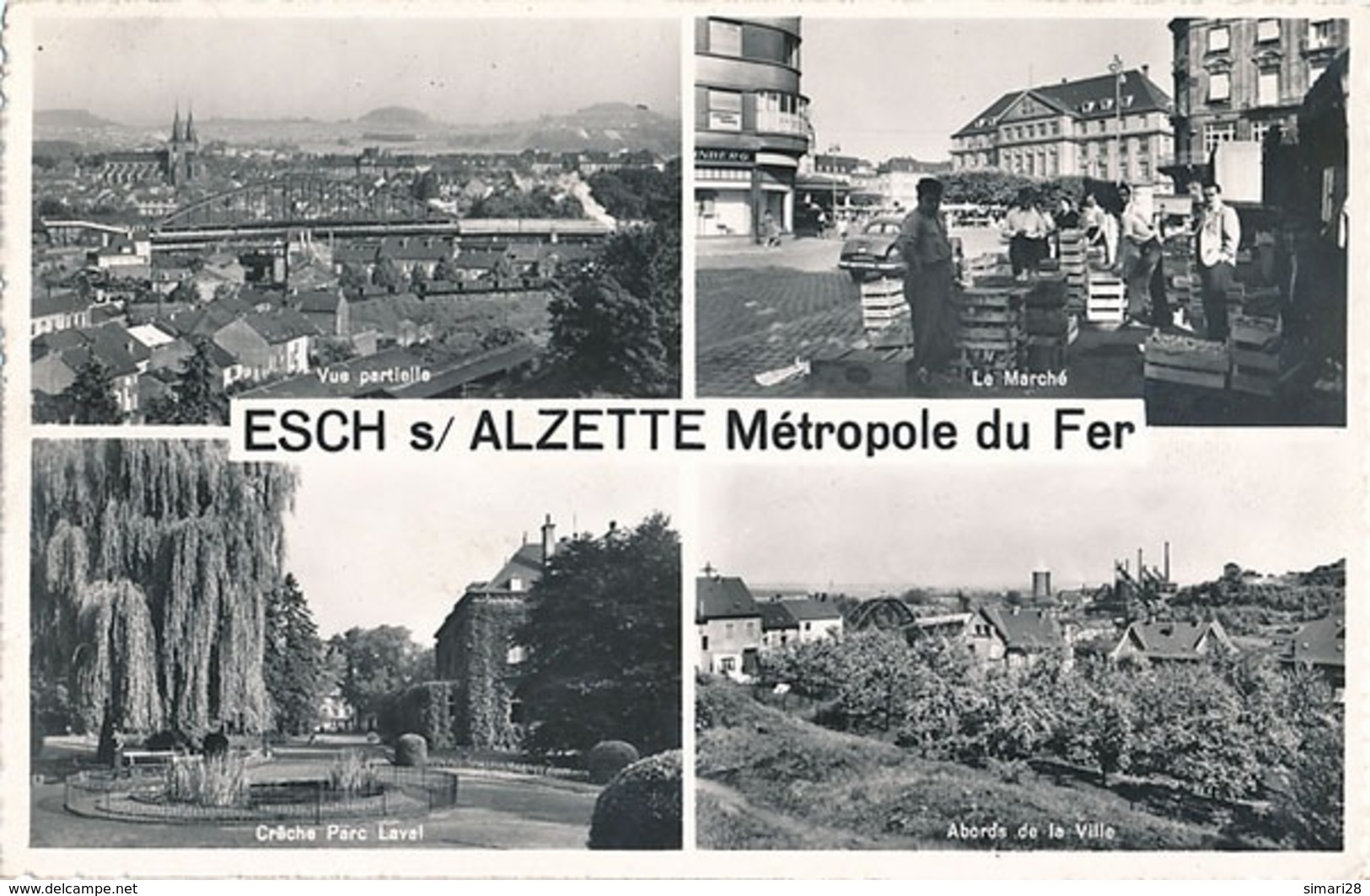 ESCH SUR ALZETTE - N° 1251 - METROPOLE DU FER - VUE MULTIPLES - Esch-Alzette