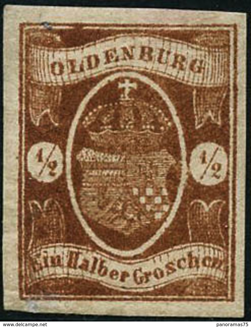 * N°11 1/2g Brun-rouge - TB - Oldenbourg