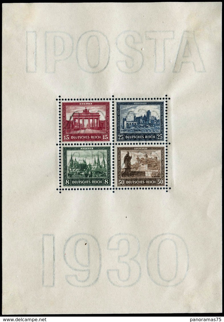 ** N°1 Le Bloc Iposta 1930 - TB - Other & Unclassified