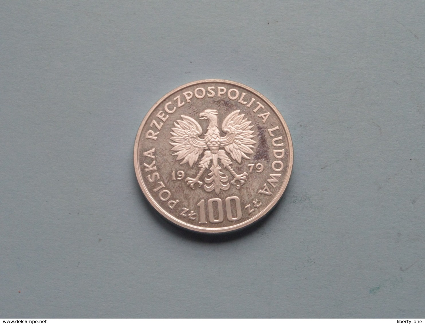 1979 ( Silver ) 100 Zloty ZAMENHOF / Y# 103 ( For Grade, Please See Photo ) ! - Pologne