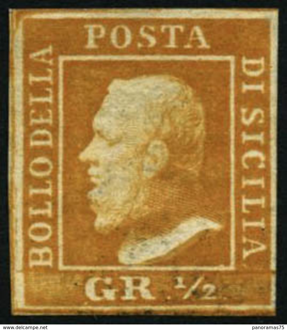 * N°18 1/2g Orange - TB - Sicily