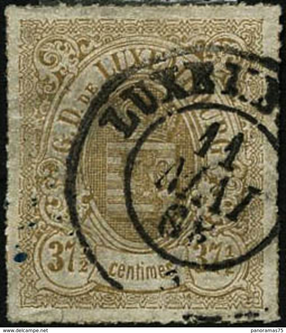 Oblit. N°22 37 1/2c Bistre-olive - TB - Other & Unclassified