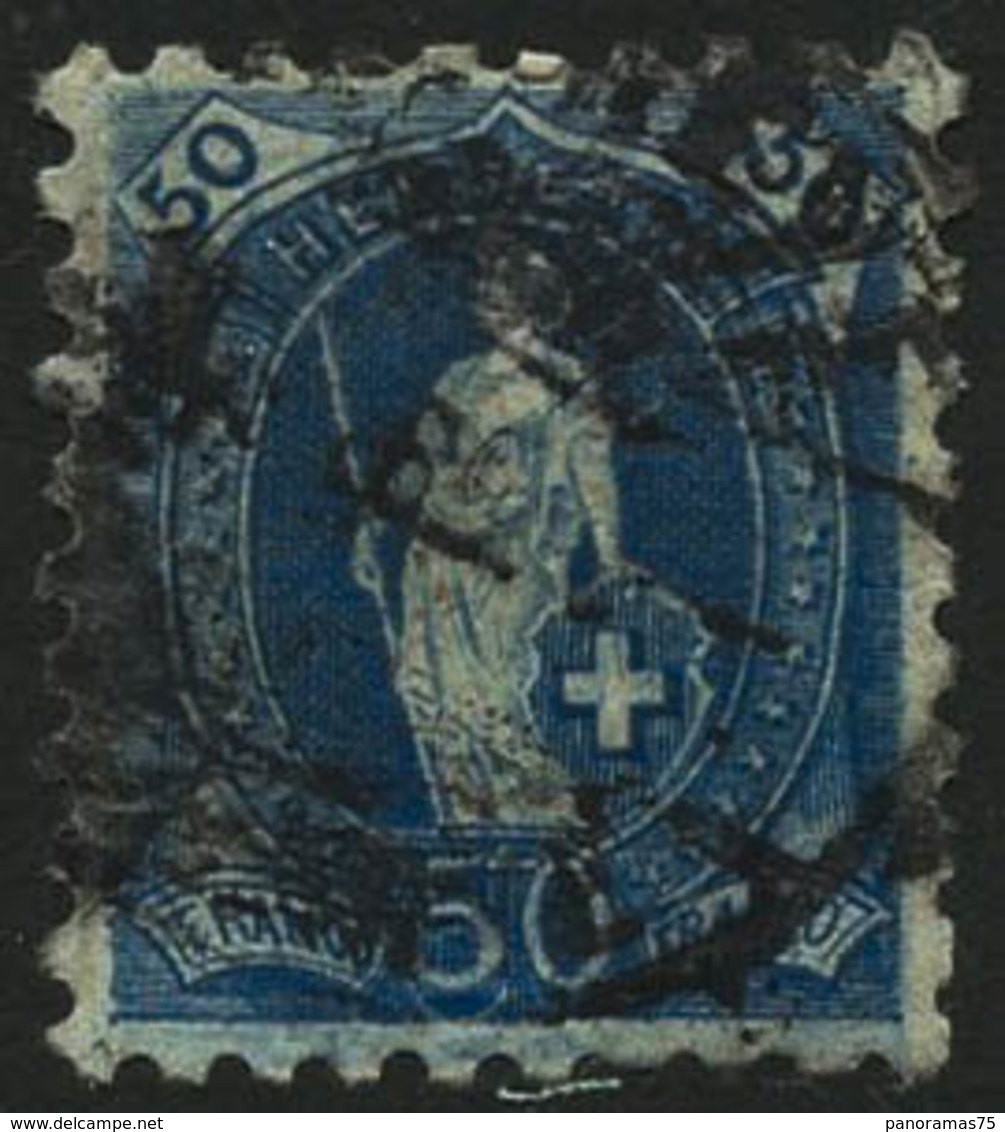 Oblit. N°84 50c Bleu - TB - Other & Unclassified