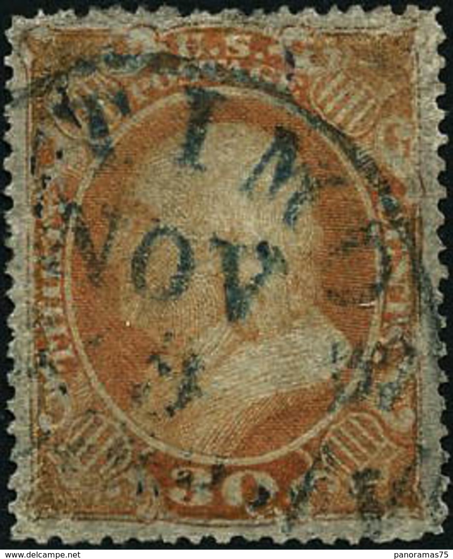 Oblit. N°16 30c Jaune-orange - TB - Other & Unclassified