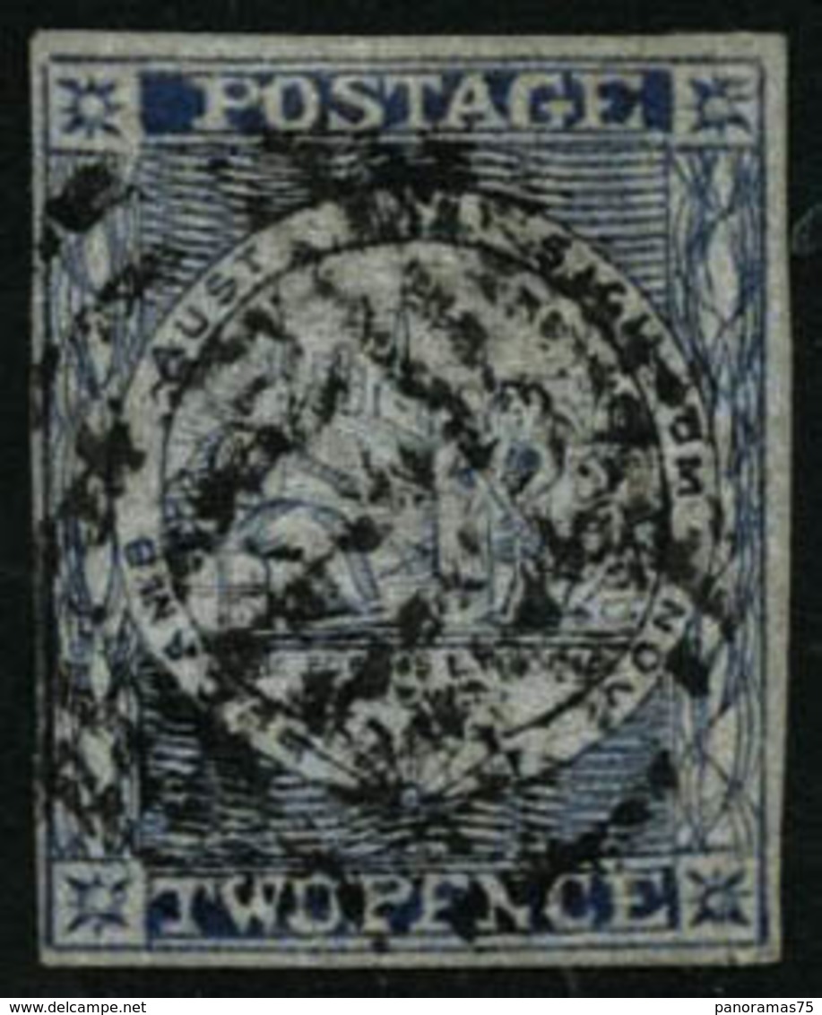 Oblit. N°6 2p Bleu - TB - Mint Stamps