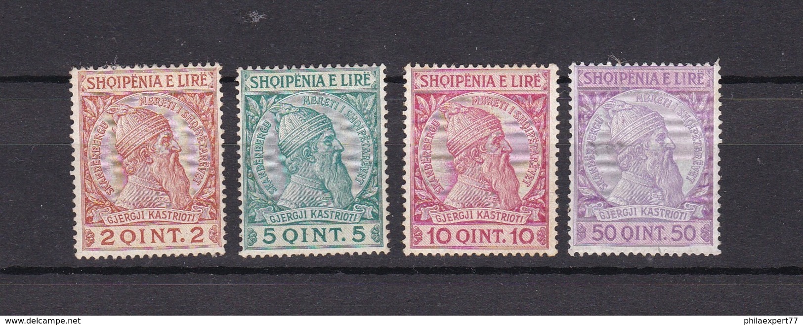 Albanien - 1913 - Michel Nr. 29/31 + 33 - 27 Euro - Albanie