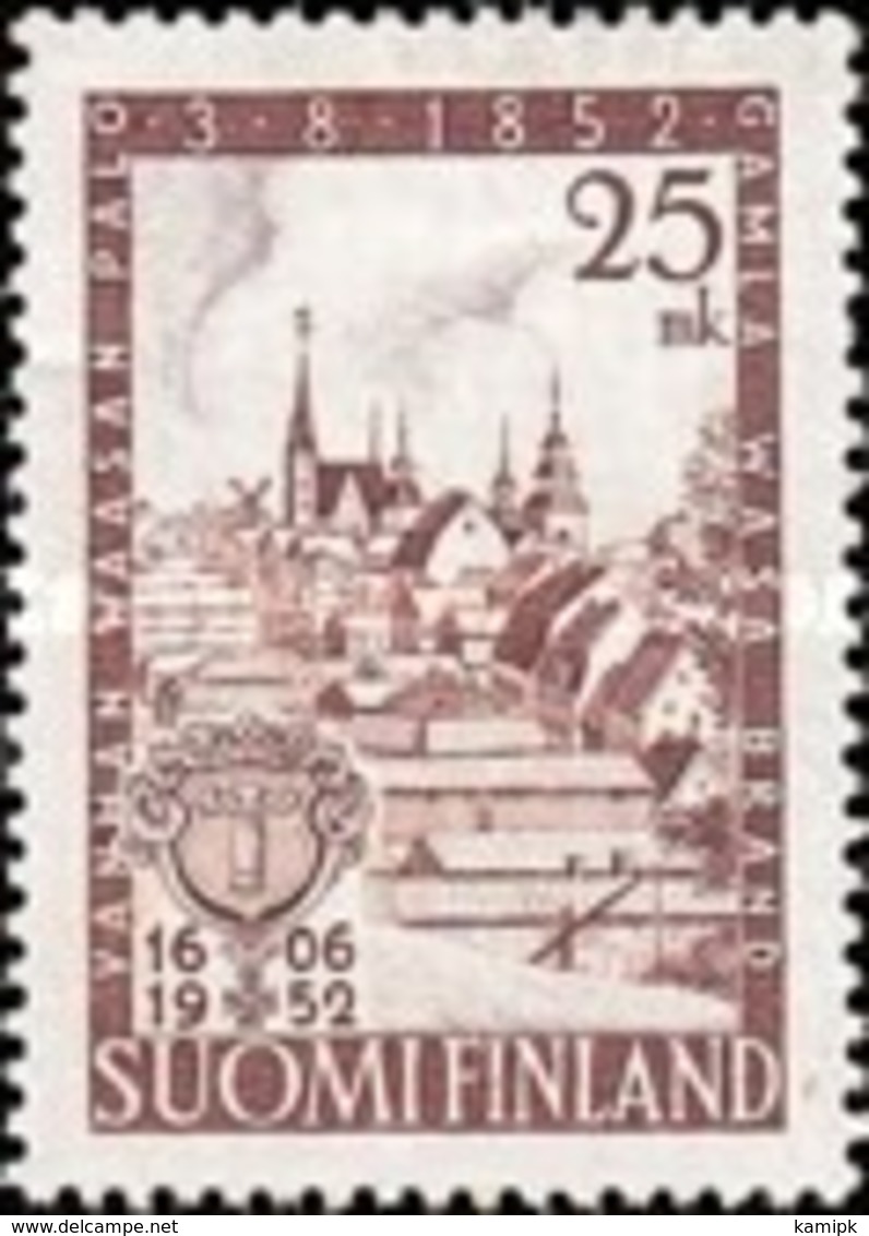 Finland - The 100th Anniversary Of The Fire In Vasa -1952 - Used Stamps