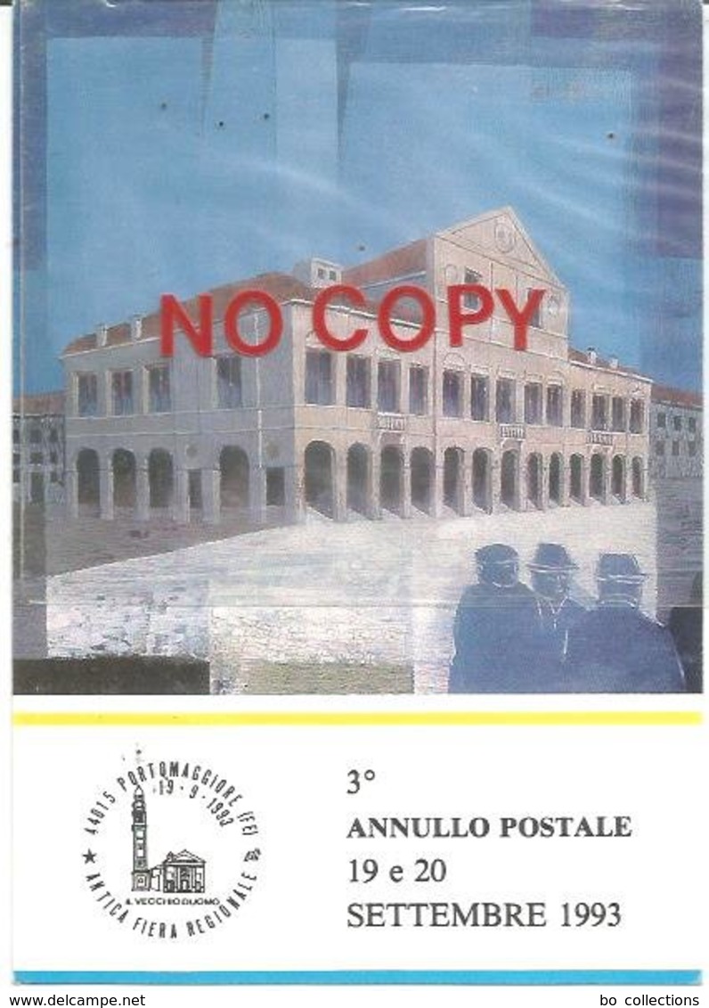 Portomaggiore, 19.9.1993, Il Paese, La Fiera E La Gente, Opera Di Silvano Cavicchi. - Ferrara