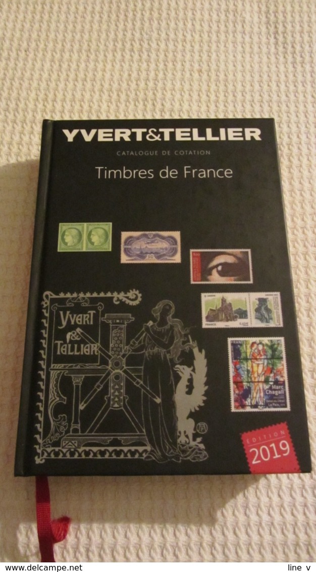 Livre (catalogue De Cotation Yvert & Tellier Timbres De France 2019) - Andere & Zonder Classificatie