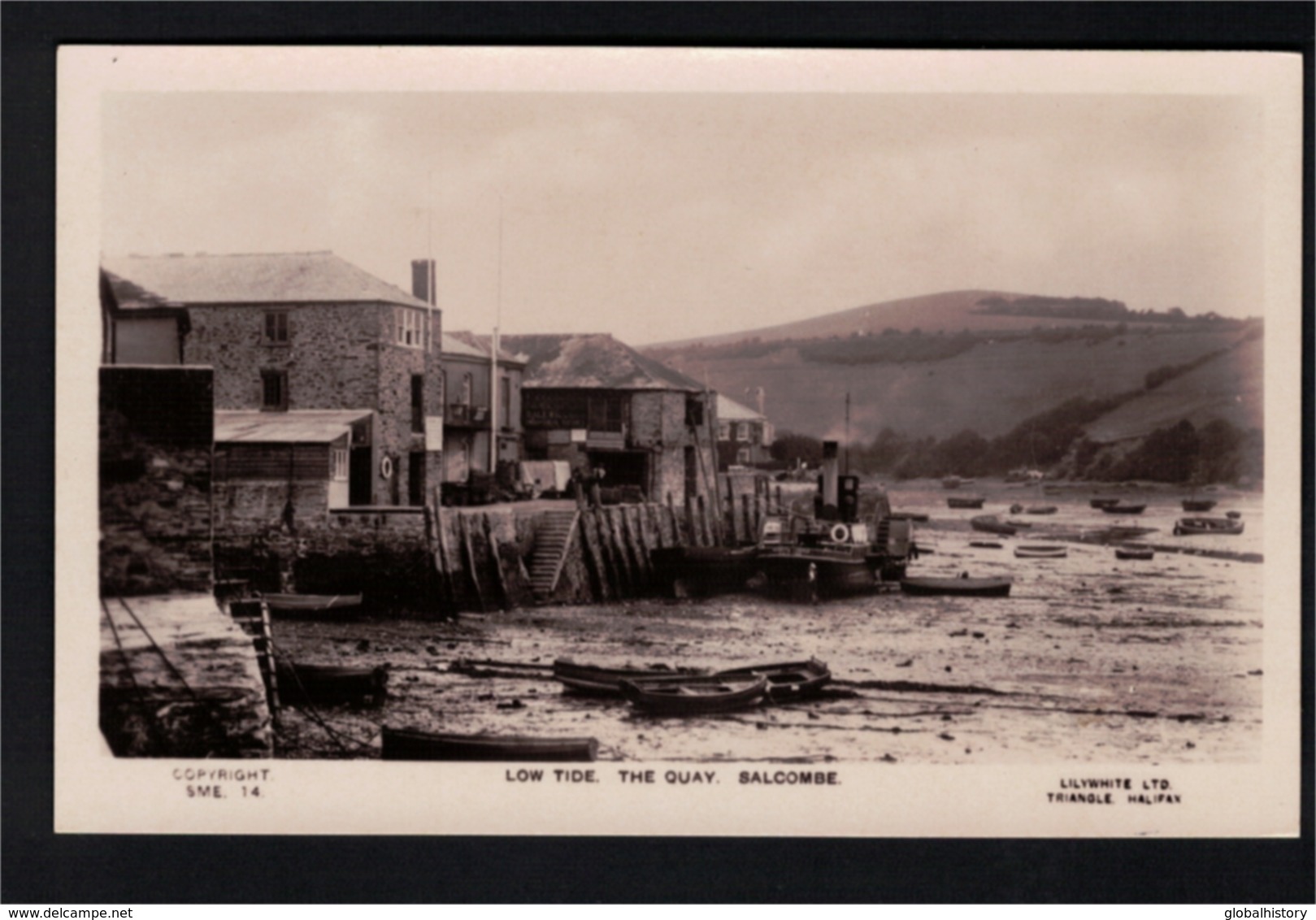 DE2648 - DEVON - LOW TIDE - THE QUAY - SALCOMBE - Altri & Non Classificati