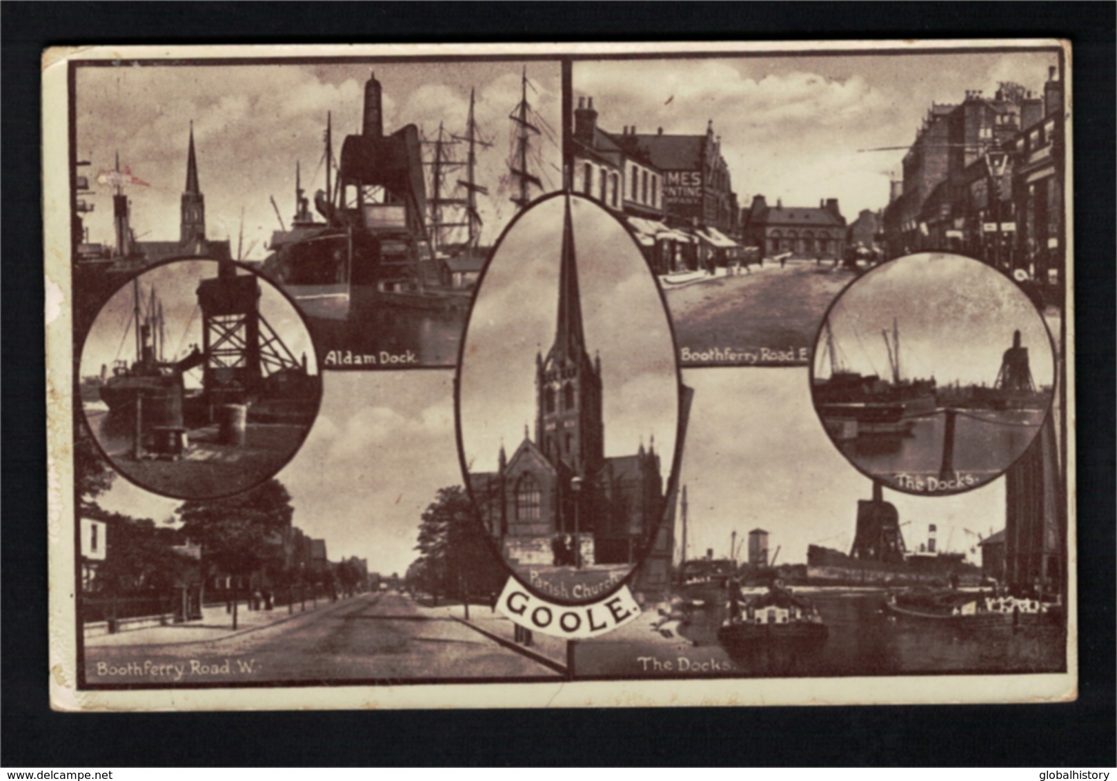 DE2650 - YORKSHIRE - GOOLE - MULTI VIEW POSTCARD - Autres & Non Classés