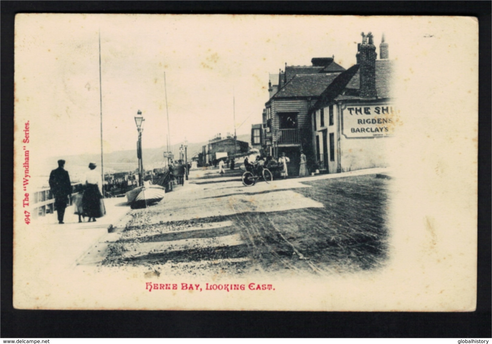 DE2668 - KENT - HERNE BAY - LOOKING EAST - Otros & Sin Clasificación