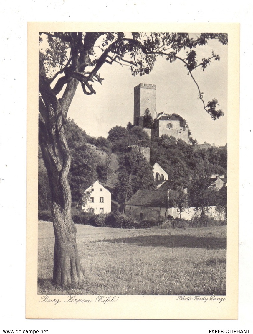 5530 GEROLSTEIN - KERPEN, Burg Kerpen Und Umgebung, Verlag Fredy Lange - Gerolstein