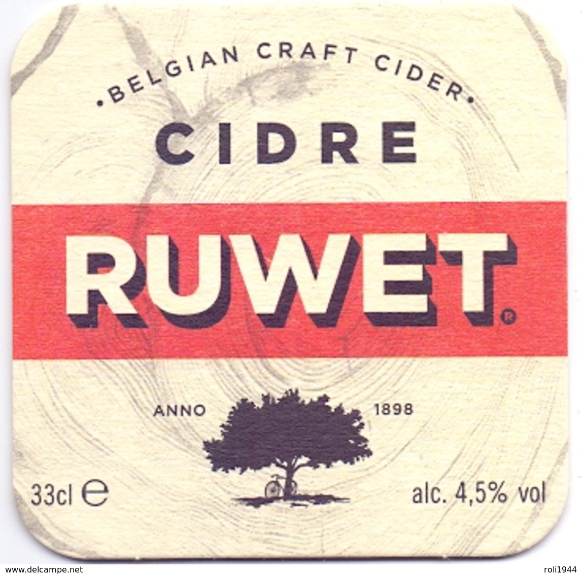 #D239-012 Viltje Ruwet Cidre - Bierdeckel