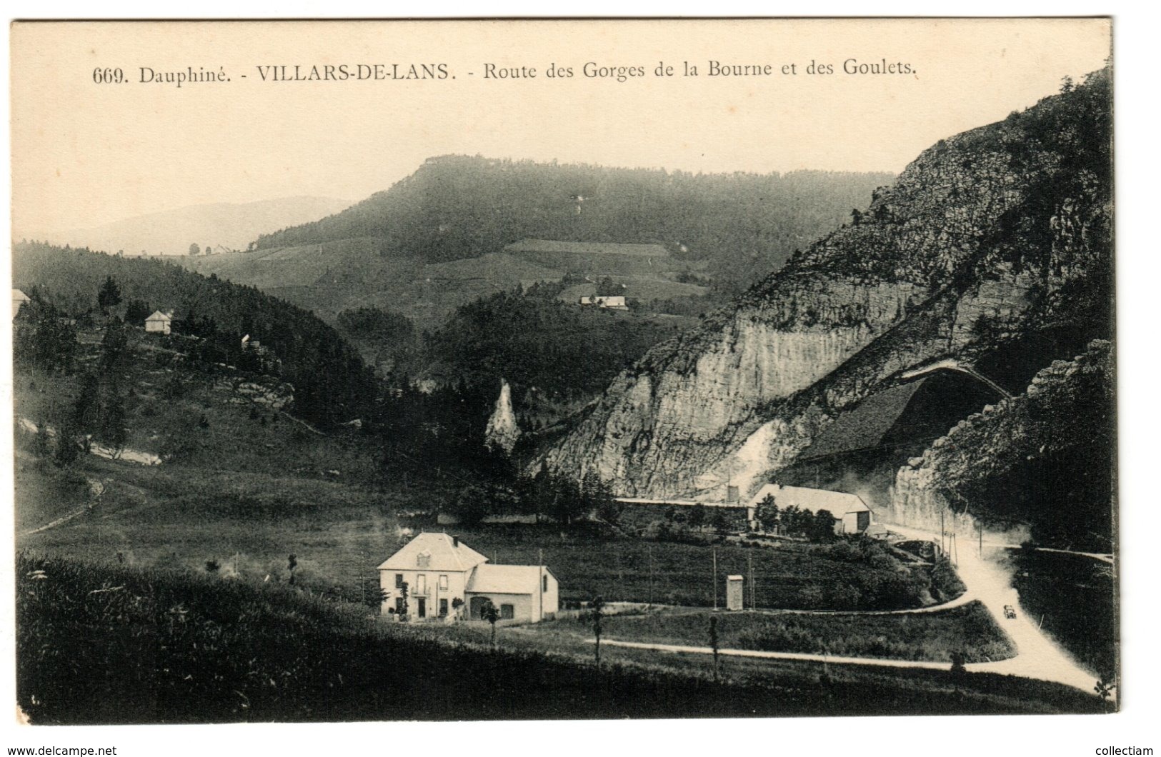 VILLARD-DE-LANS - Route Des Gorges De La Bourne Et Des Goulets - Villard-de-Lans