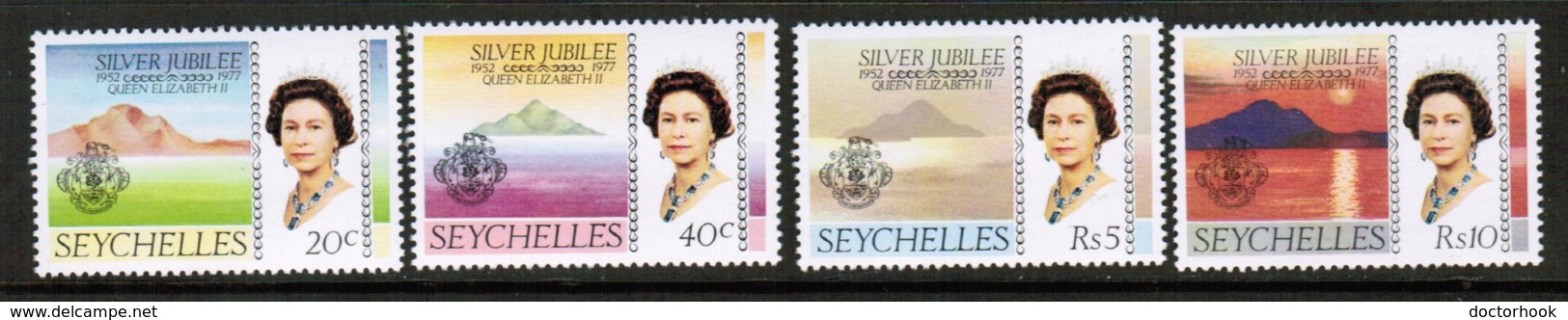 SEYCHELLES   Scott # 380-7a** VF MINT NH INCLUDING Souvenir Sheet (SS-495) - Seychelles (1976-...)