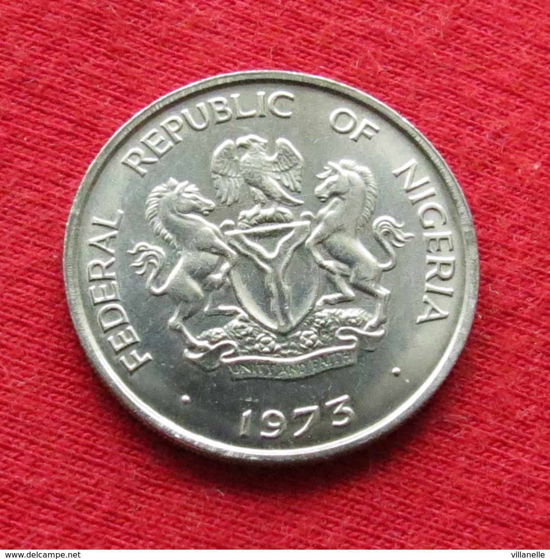 Nigeria 10 Kobo 1973 KM# 10.1  *V1 - Nigeria