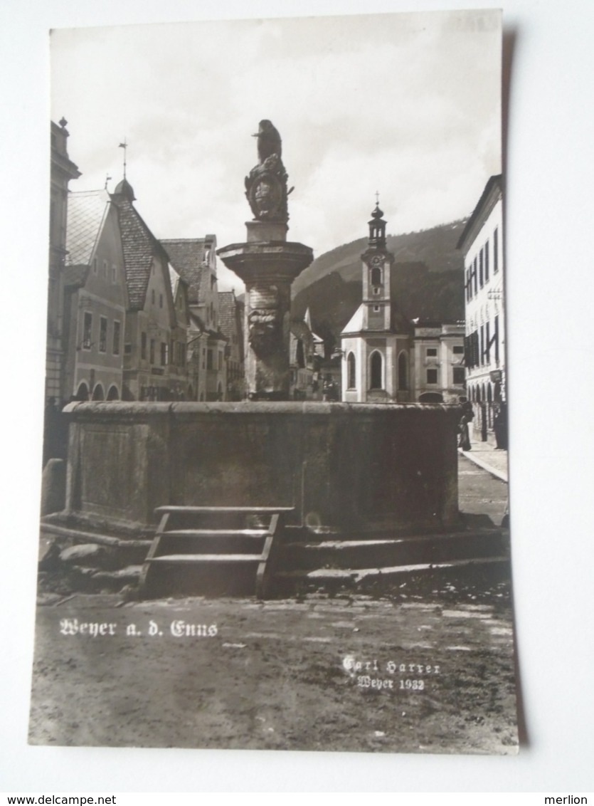 D169196   Austria  -  Weyer An Der Enns  -  Verlag Carl Harrer  1932  FOTO-AK  Brunnen - Weyer