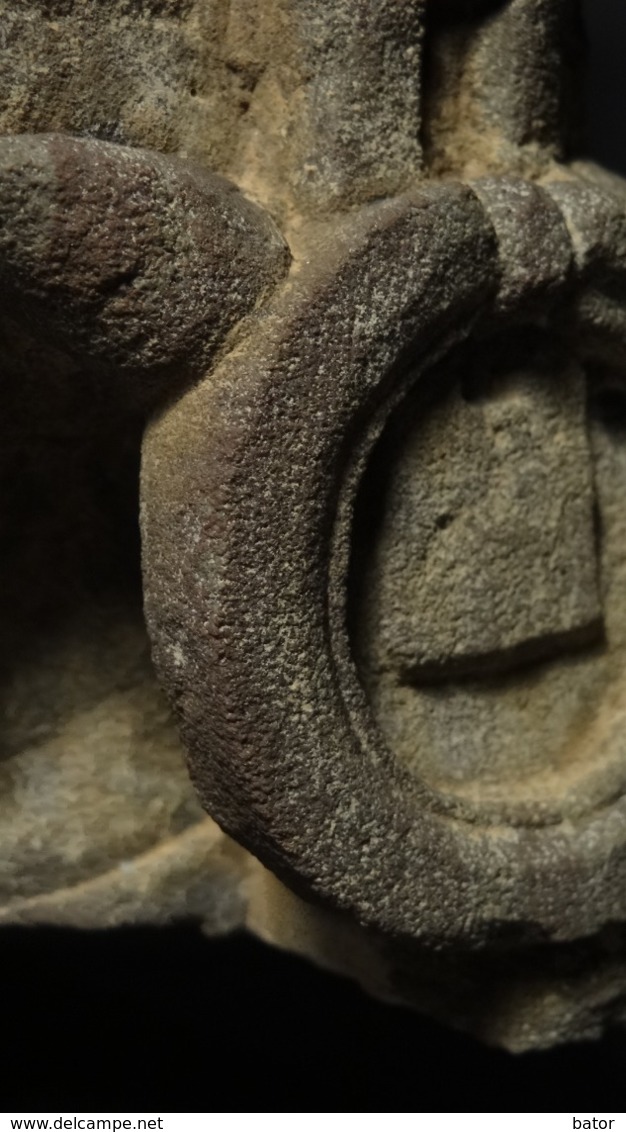 A Fine Stone Head of Bodhisattva Gupta Period 500-700 A.D from Northern-India