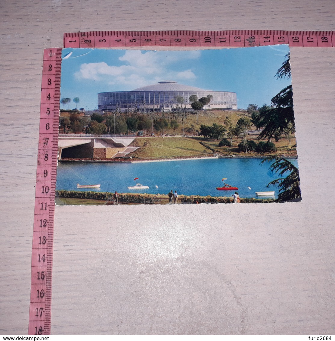 C-77765 ROMA EUR E.U.R. PALAZZO DELLO SPORT PANORAMA - Other & Unclassified