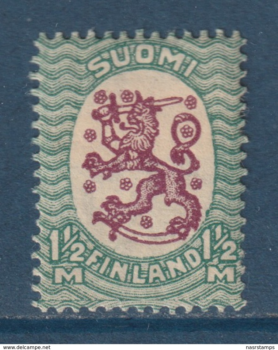 Suomi Finland - 1926 - RARE - ( Arms Type Of 1917-29 - Perf. 14x14 ) - MLH* - Nuevos