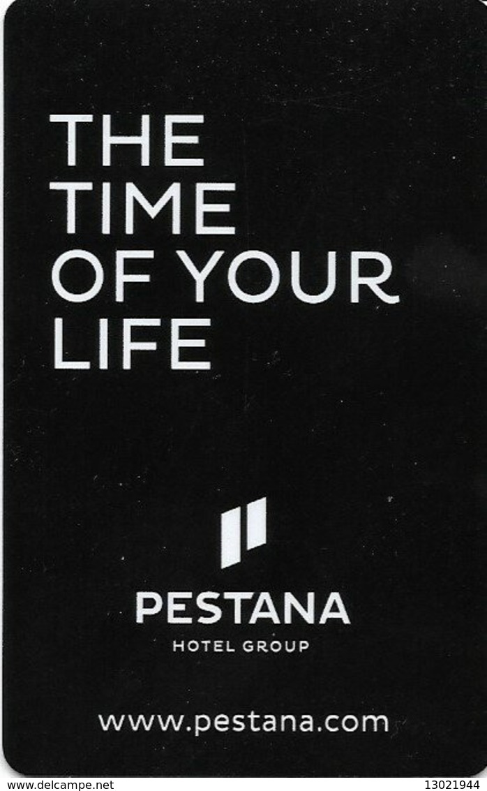 PORTOGALLO KEY HOTEL  Pestana - The Time Of Your Life - Hotelkarten