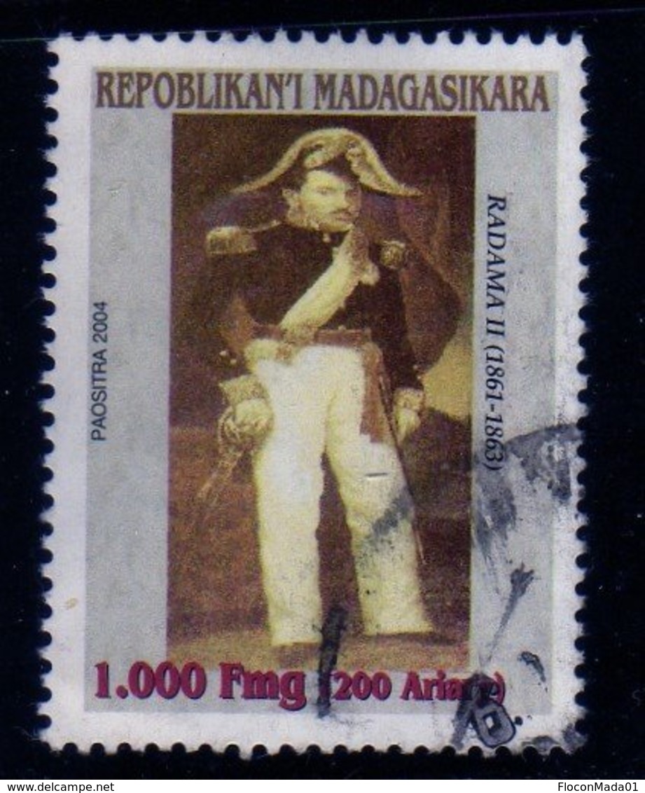 Madagascar 2004 Roi Radama 2 N° 1857 Oblitéré Used - Madagascar (1960-...)