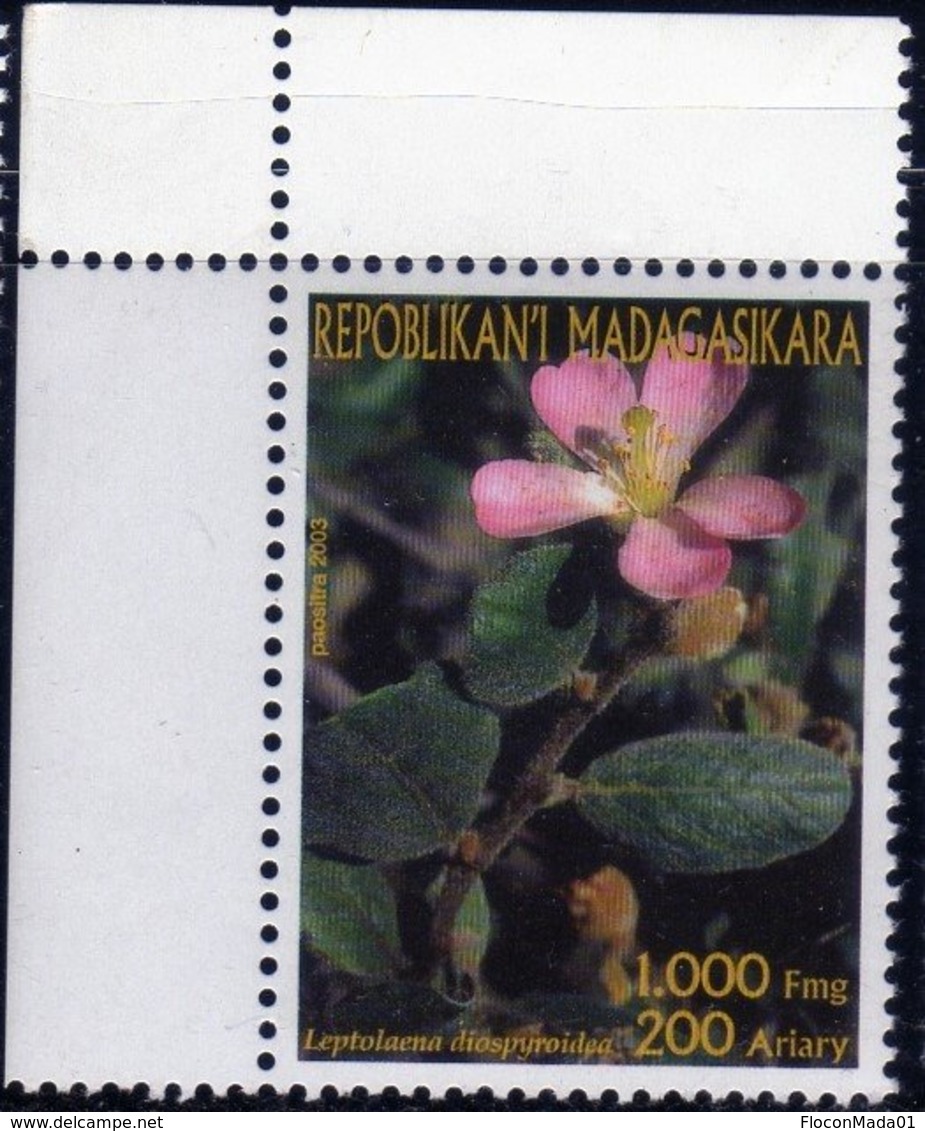 Madagascar 2003 Fleurs Tropicales / Leptolaena / Tropical Flowers N° 1844 Neuf MNH TB - Madagascar (1960-...)