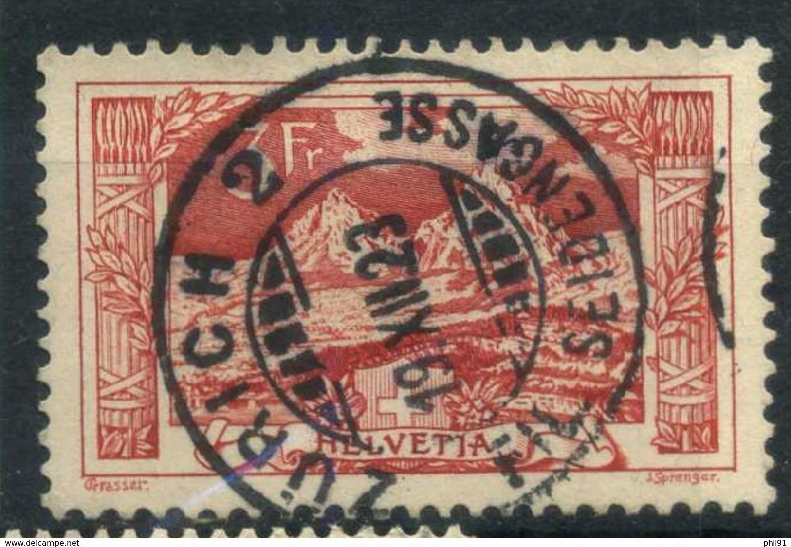 SUISSE    N° Y&T  167  (o) - Used Stamps