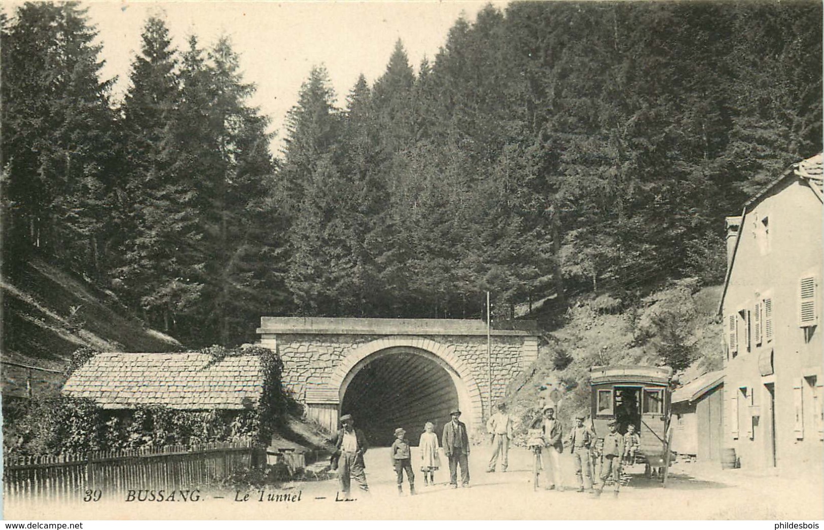 VOSGES  BUSSANG  Le Tunnel - Bussang