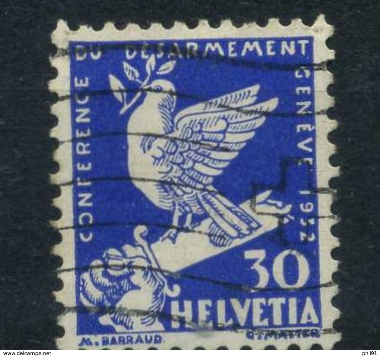 SUISSE    N° Y&T  257  (o) - Used Stamps
