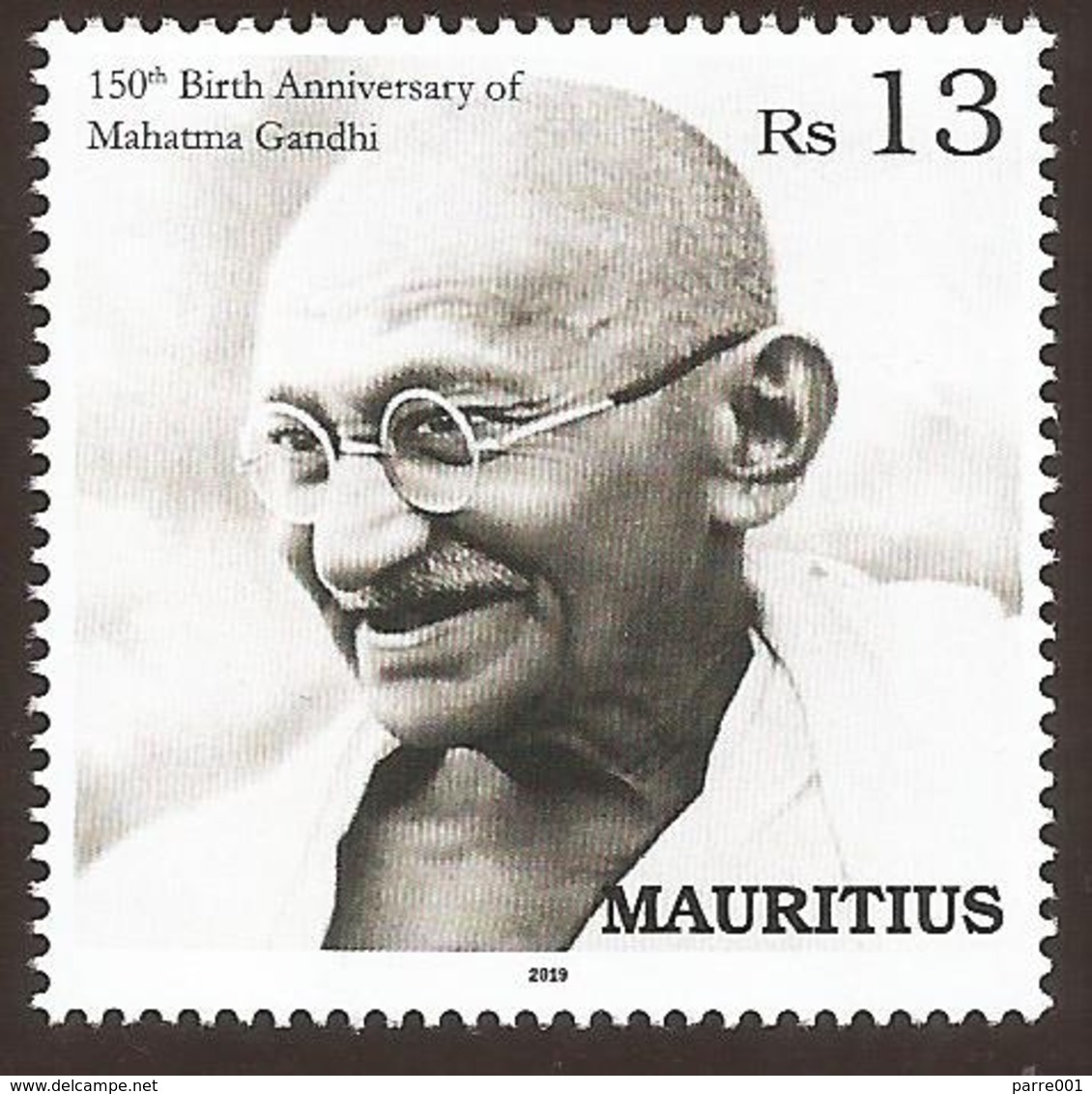Mauritius Maurice 2019 Mahatma Gandhi Mint MNH - Mauritius (1968-...)
