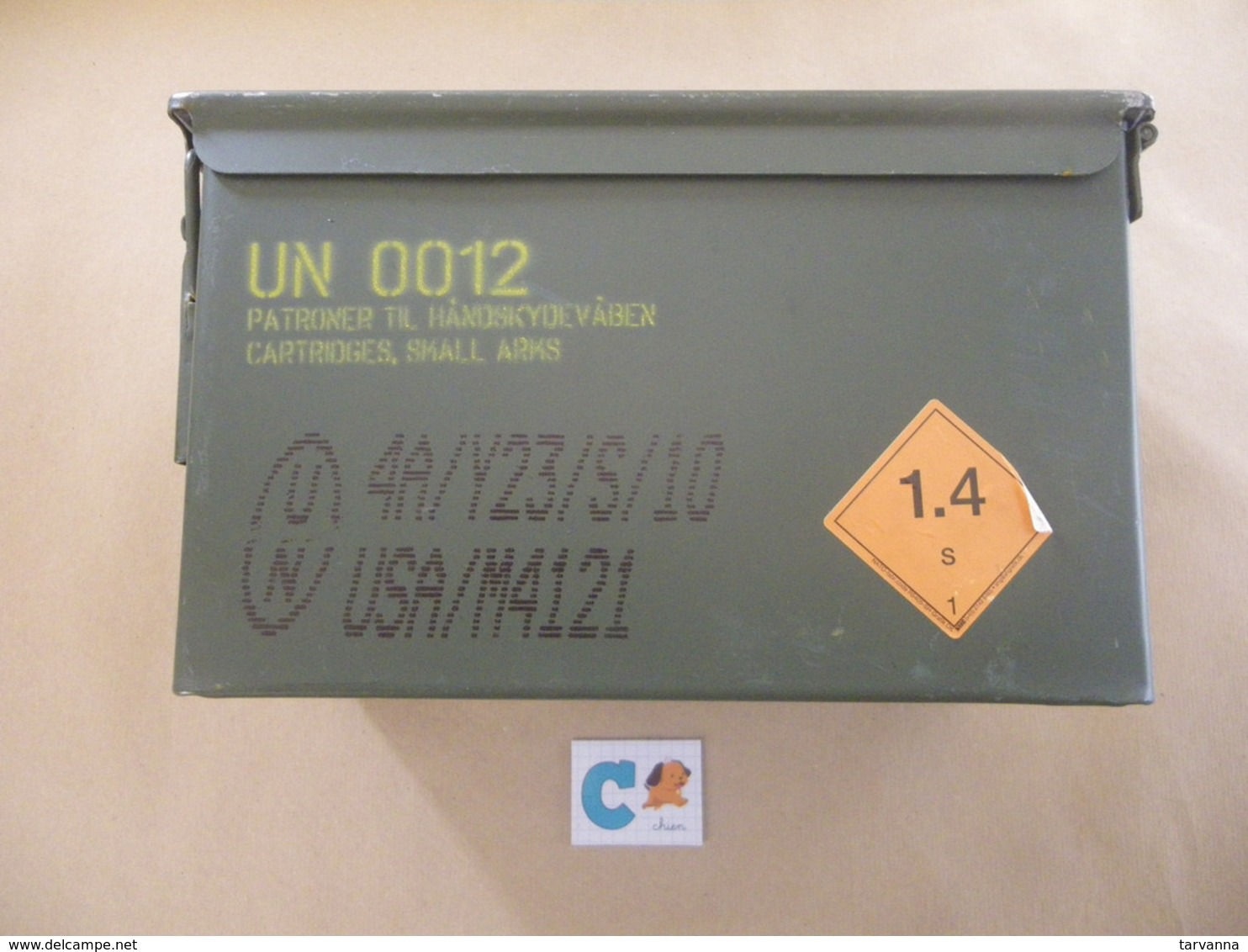 Caisse Munitions Métallique 5,56 Mm   (C) - Equipaggiamento