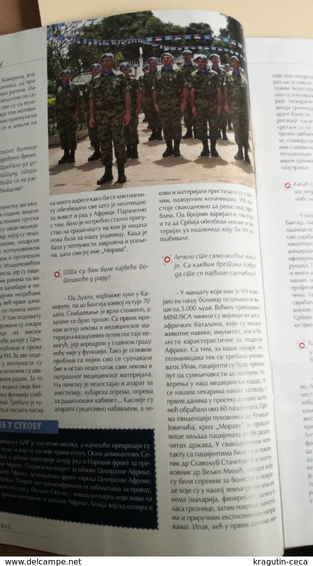 2015 SERBIA ARMY MAGAZINE NEWSPAPERS NEWS TERRORISM ISIL BALKAN AIR SOLUTIONS EUROPE MILITARY TRAINING AIRCRAFT