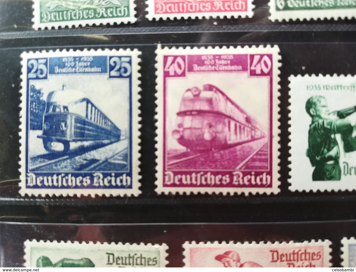 GERMAN EMPIRE: 1934-1939  MH -MNH CV 100 euros