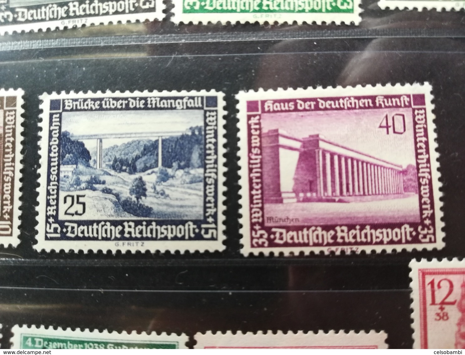 GERMAN EMPIRE: 1934-1939  MH -MNH CV 100 euros