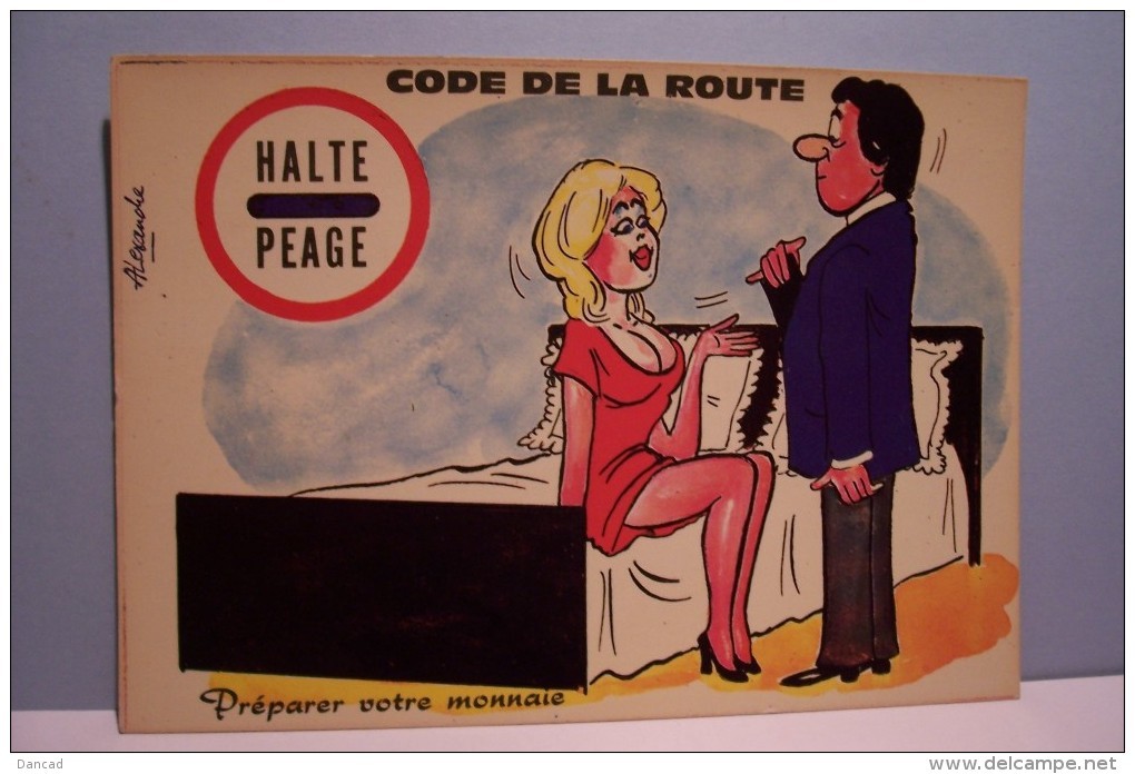 ALEXANDRE  - HUMOUR -- Code De La Route -Préparez Votre Monaie - Humour