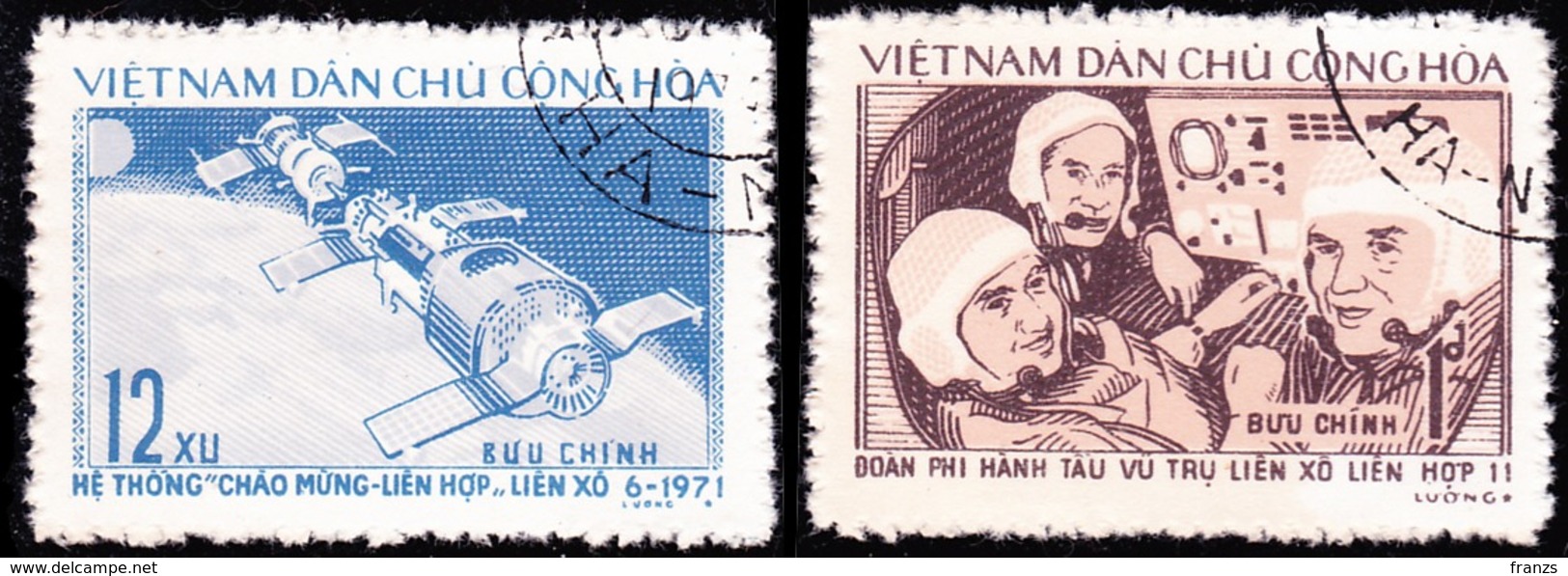 Vietnam North 1972 Michel # 717-18 Cancel NH, - Viêt-Nam