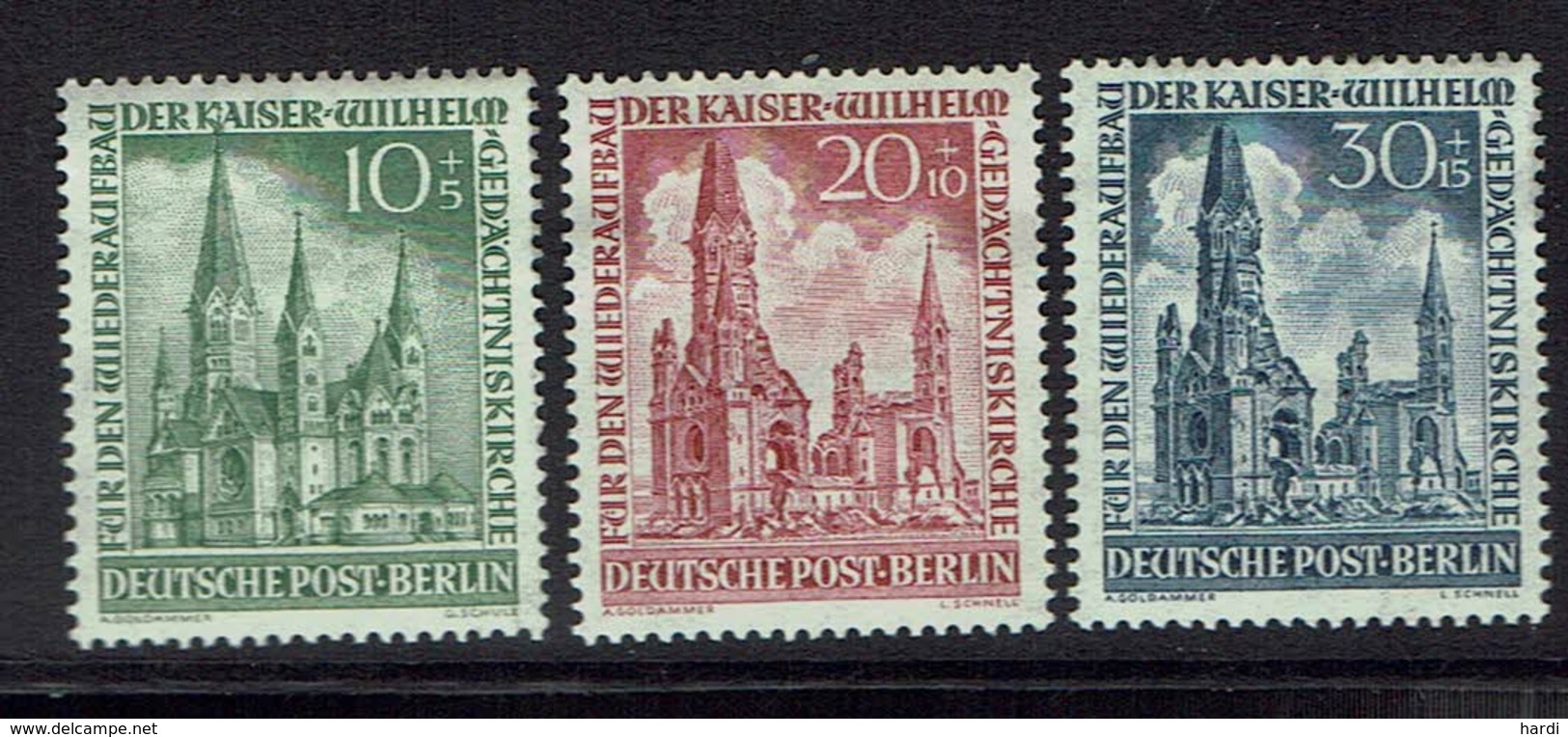 Berlin 1953, MiNr 107,108,109, Feinst Postfrisch - Nuovi