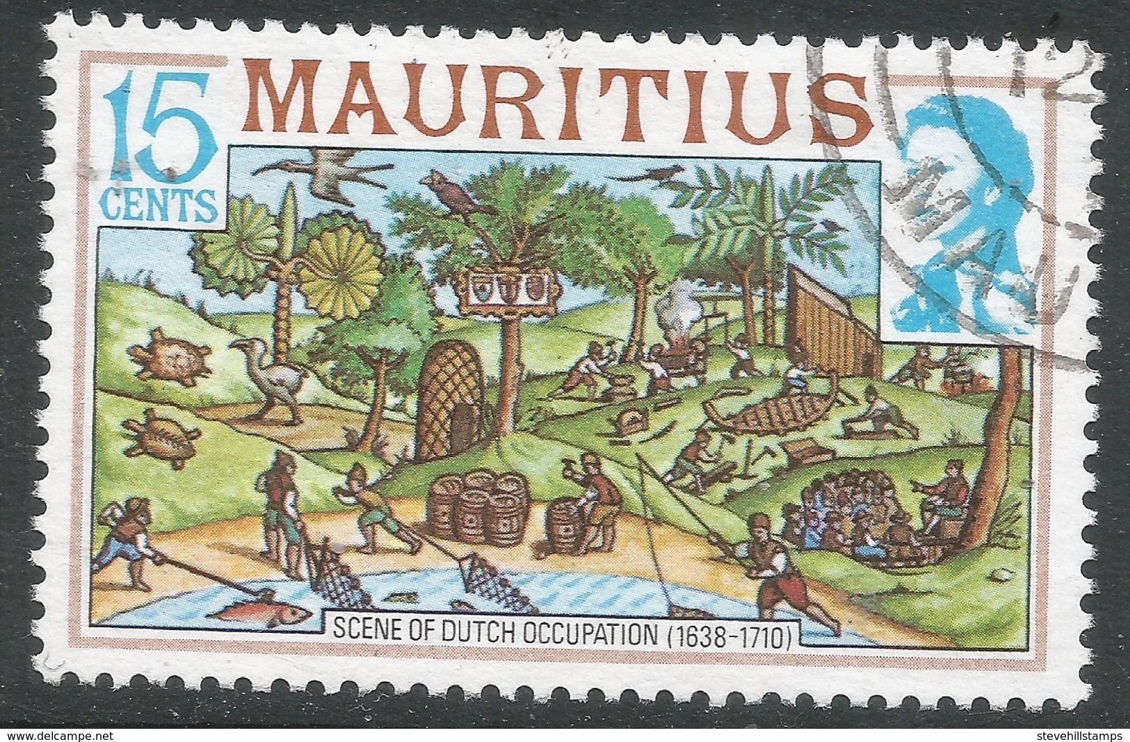 Mauritius. 1978 Definitives. 15c Used. SG 530A - Mauritius (1968-...)